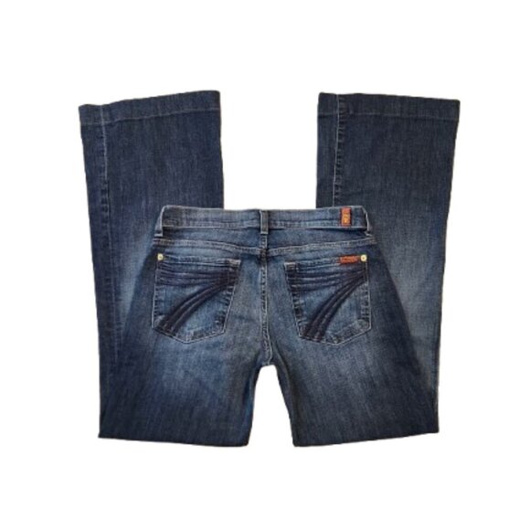 7 For All Mankind Mid-Rise Dojo Jeans - Picture 3 of 5